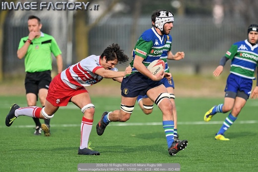 2020-02-16 Rugby Rho-CUS Milano Rugby 086